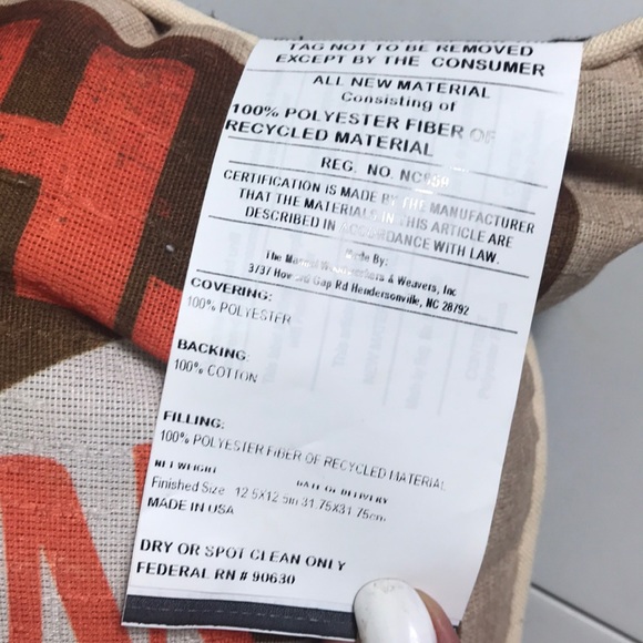 NWT Southern male saying hey y’all throw pillow - Picture 3 of 4